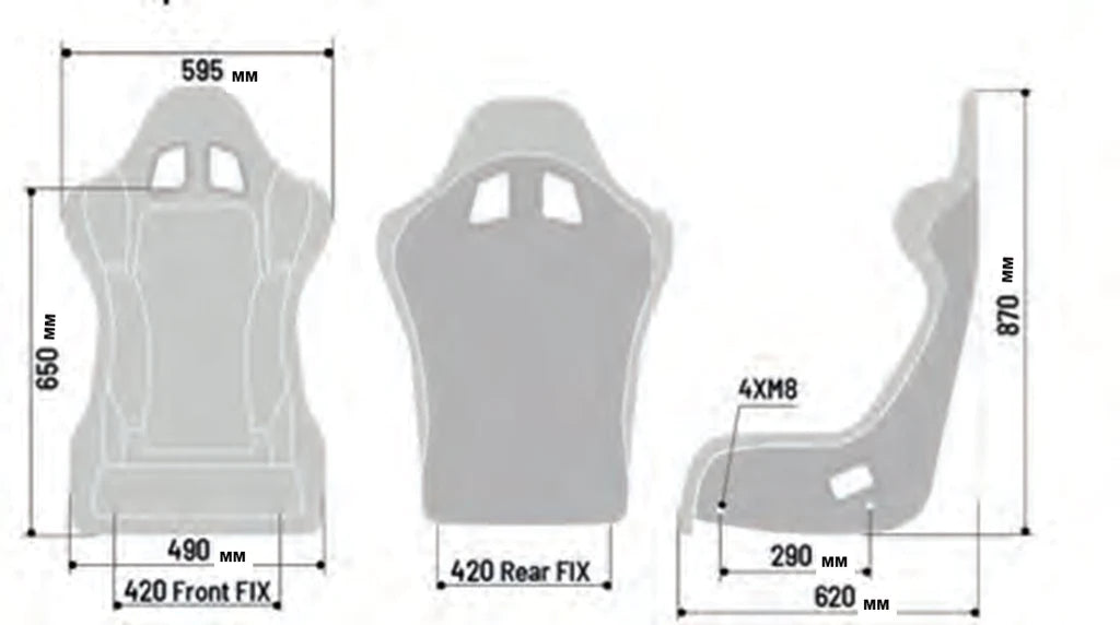 Sparco Seat GRID QRT (Vinyl)