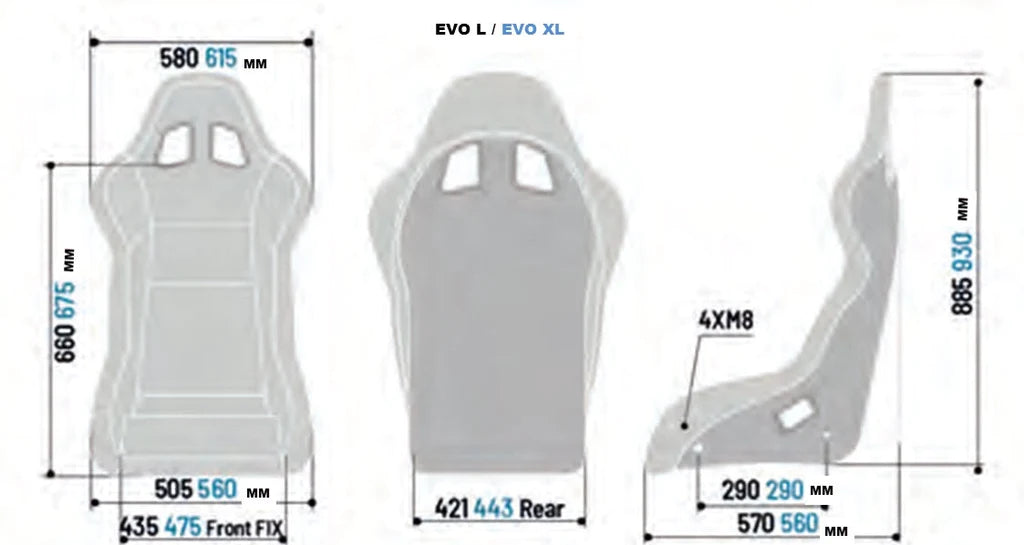 Sparco Seat EVO - XL QRT