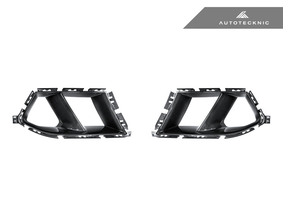 Autotecknic Dry Carbon Lower Front Bumper Vent Set - G80 M3 | G82/ G83 M4