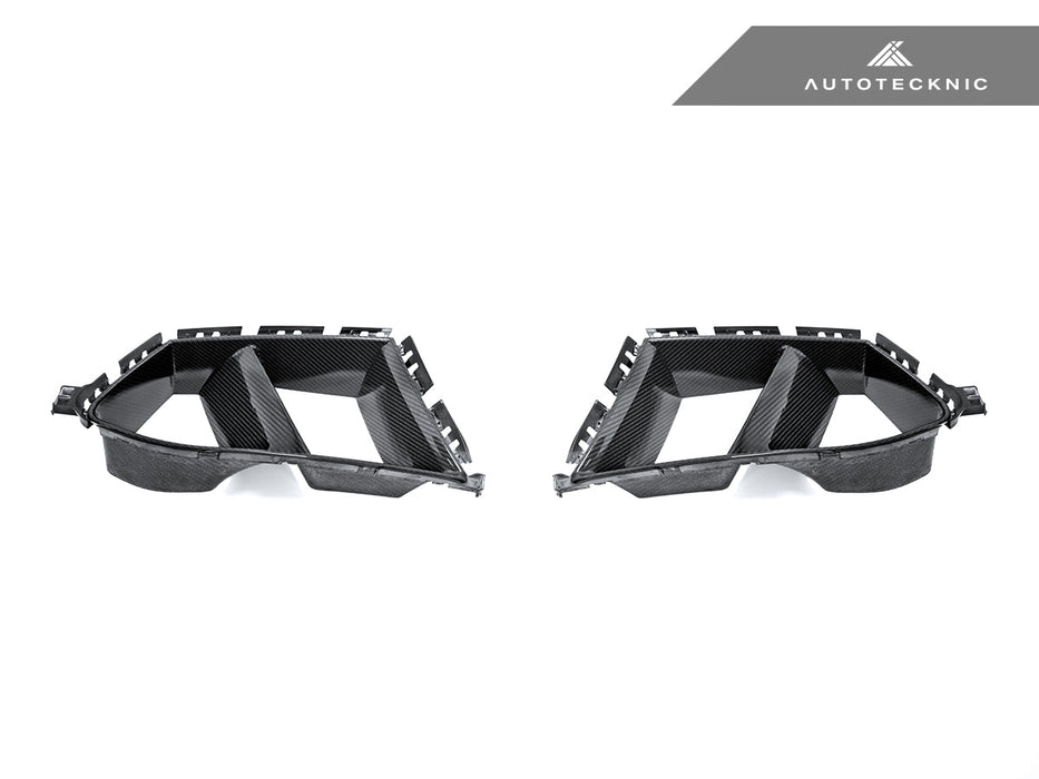 Autotecknic Dry Carbon Lower Front Bumper Vent Set - G80 M3 | G82/ G83 M4