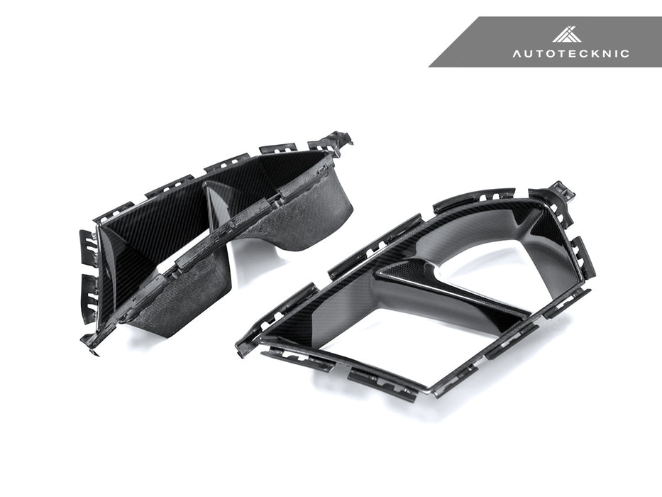 Autotecknic Dry Carbon Lower Front Bumper Vent Set - G80 M3 | G82/ G83 M4