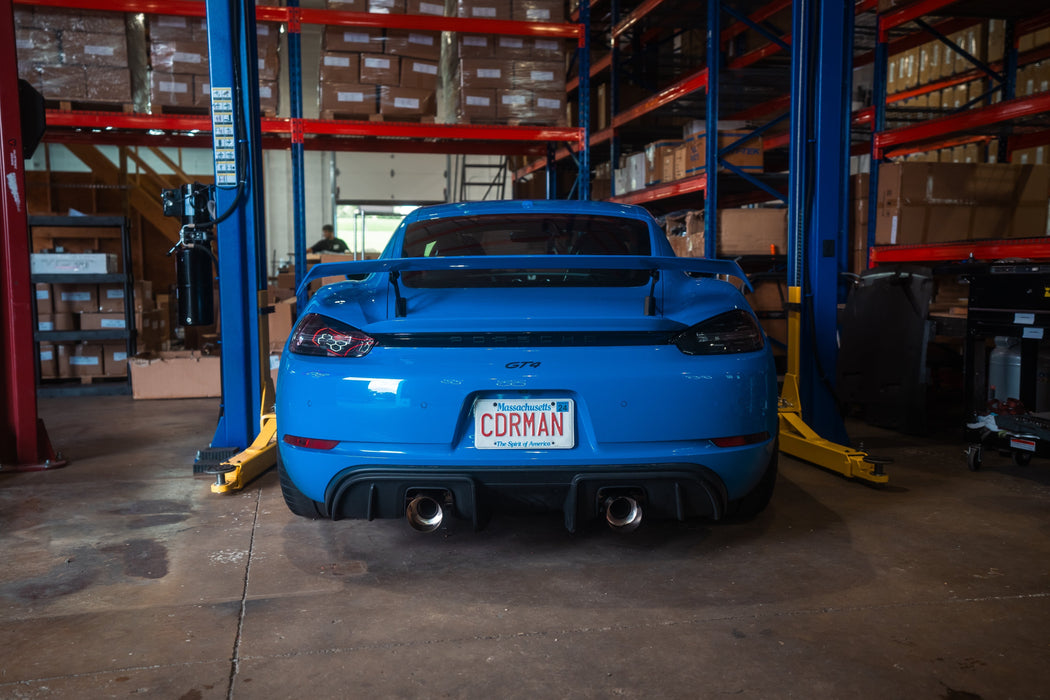 Valvetronic Valved Sport Exhaust System for Porsche 718 Cayman GT4 / GTS / Boxster Spyder
