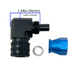 PTFE AN6 90 Degree Fitting to 9.89 Female QC