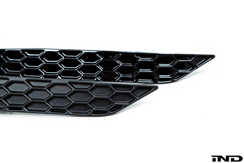 Acexxon MK7.5 Golf GTI / Golf R Rear Reflector Insert Set - Honeycomb