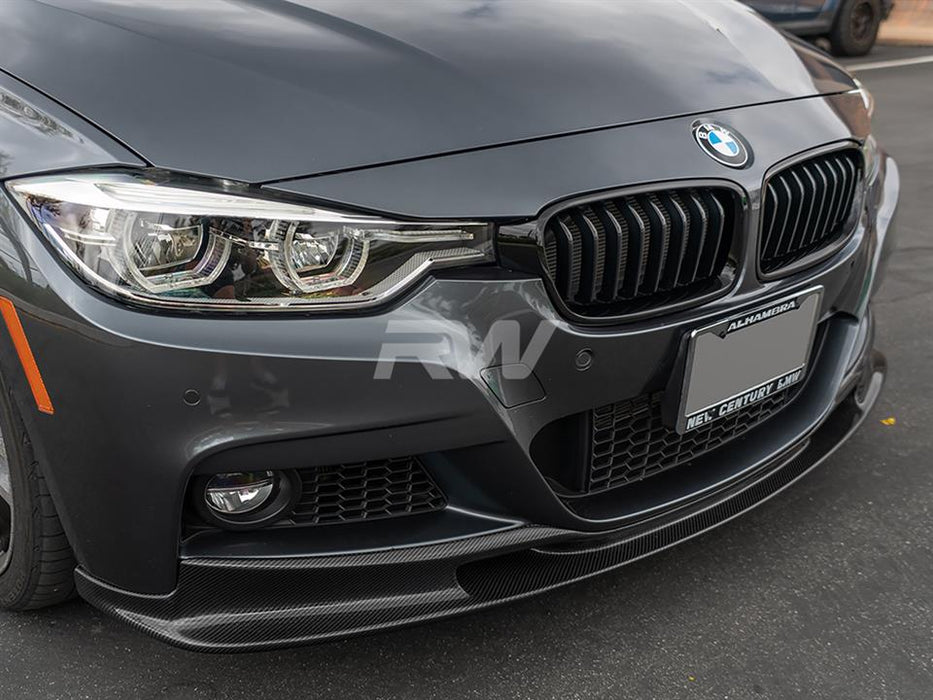 BMW F30 F31 3D Style Carbon Fiber Front Lip