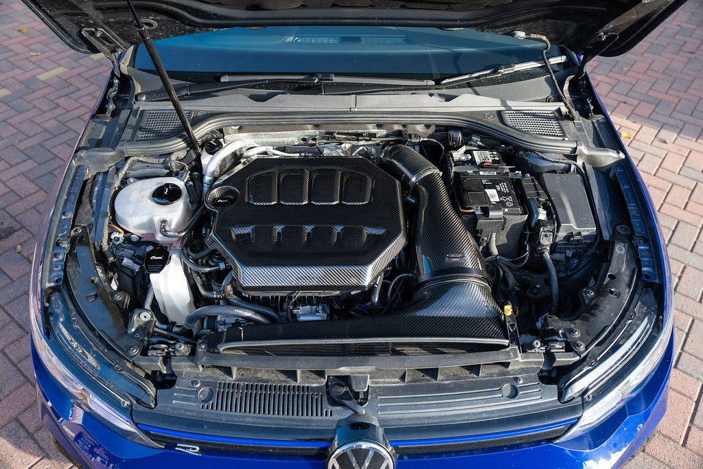 Eventuri VW Golf MK8 GTI / R Black Carbon Engine Cover