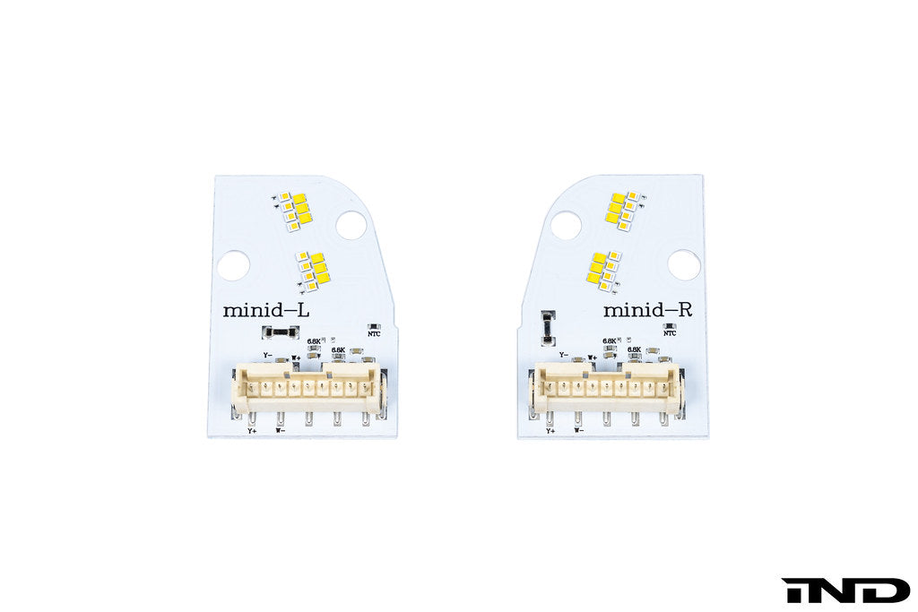 Motorsport+ F5X MINI Cooper Race Style Yellow DRL LED Module Set