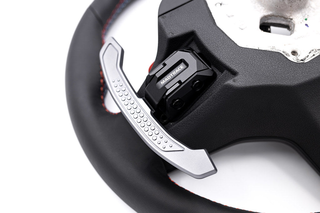 JQ Werks / MadTrace BMW G-Chassis Clubsport Magnetic Shift Paddle Set - Carbon V3