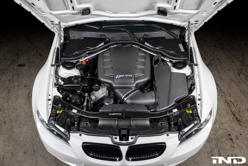 Eventuri BMW E9X M3 (S65) Black Carbon Inlet Plenum - Matte
