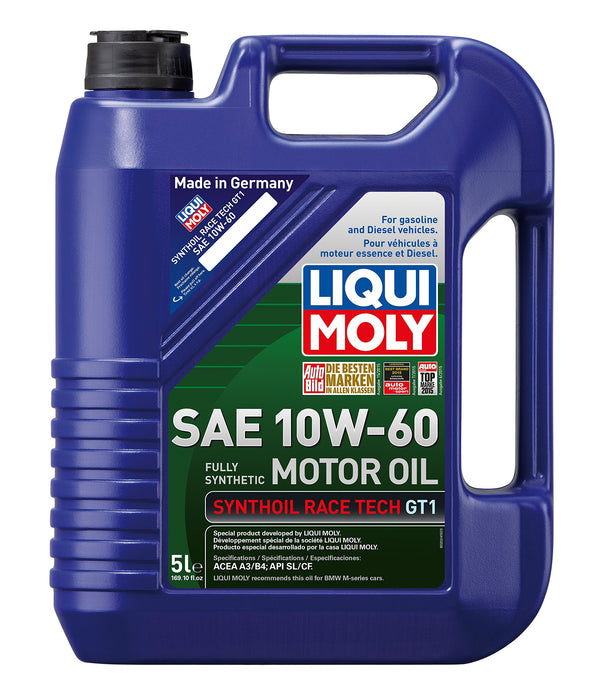 Liqui Moly Race Tech GT1 10w-60 Engine Oil - 5 Liters - 2024