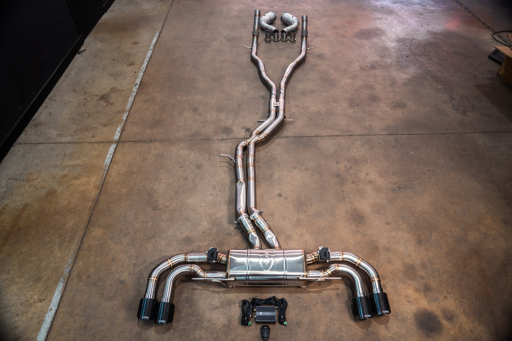 Valved Sport Exhaust System for Porsche 9Y0 Cayenne