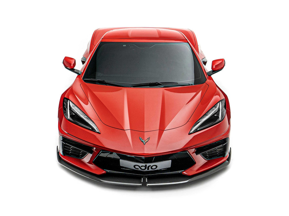 ADRO C8 Corvette Carbon Front Lip