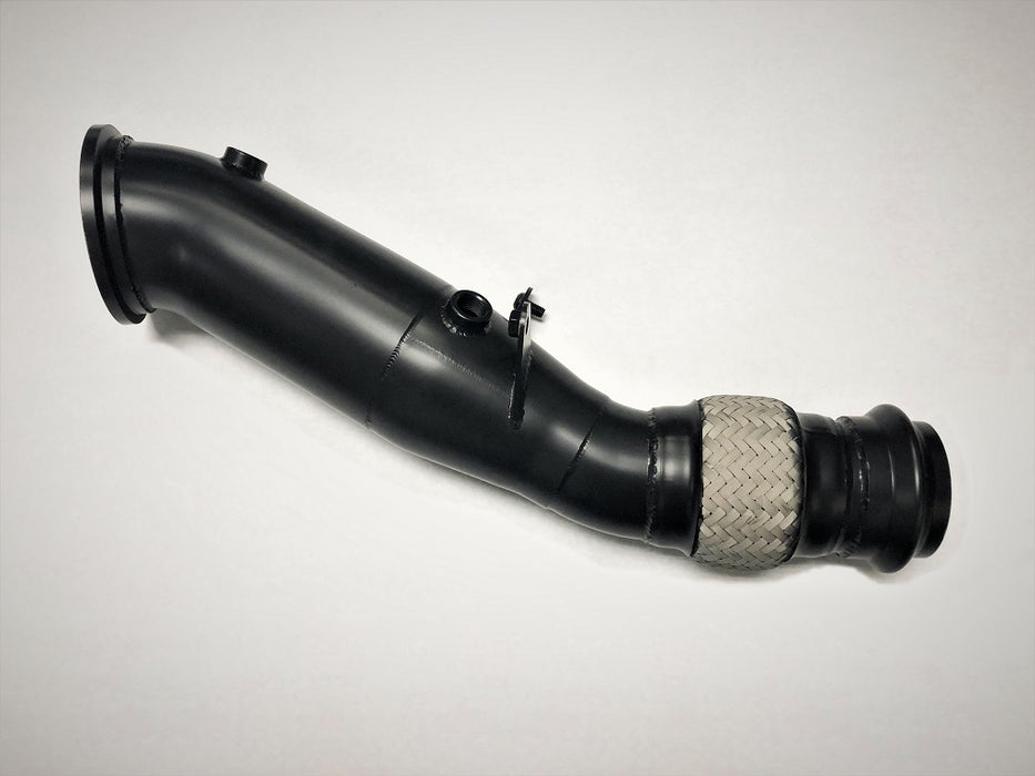 Sports Series 4" High Flow Catted Downpipe for B46 Engine (US Spec)