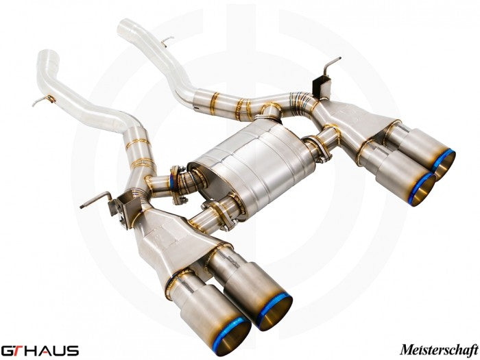 Meisterschaft Titanium Exhaust for BMW F80 M3 (I-6 Turbo) [2014-2020]