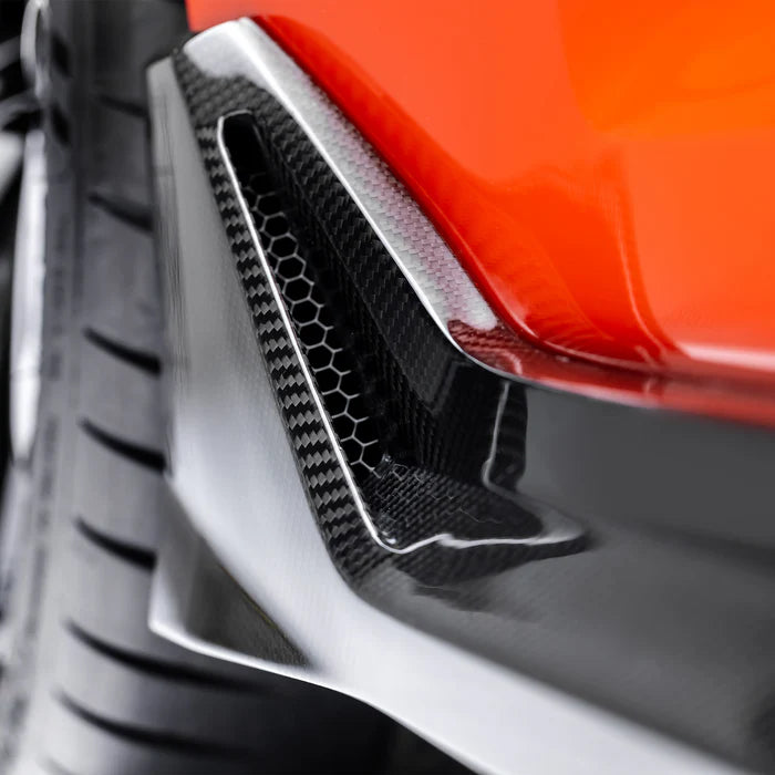 BMW G8X M2 VRS Aero Vented Fenders with Side Skirts Carbon fiber PP 2X2 Glossy