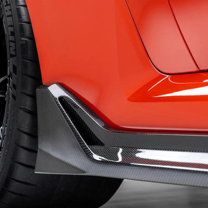 BMW G8X M2 VRS Aero Vented Fenders with Side Skirts Carbon fiber PP 2X2 Glossy