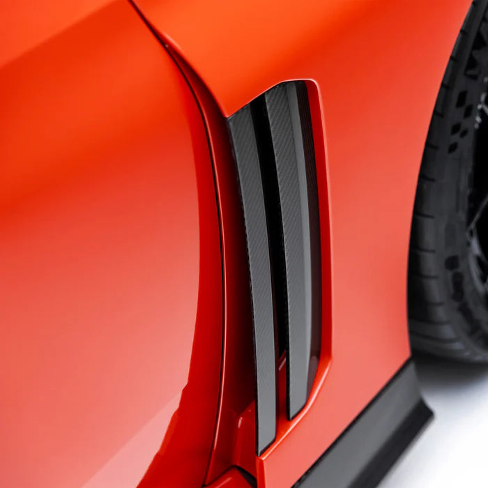 BMW G8X M2 VRS Aero Vented Fenders with Side Skirts Carbon fiber PP 2X2 Glossy