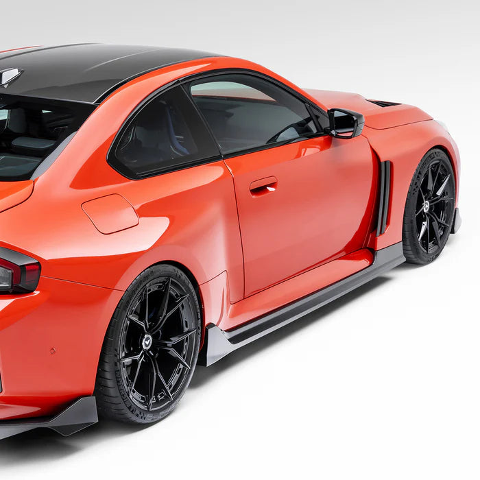 BMW G8X M2 VRS Aero Vented Fenders with Side Skirts Carbon fiber PP 2X2 Glossy
