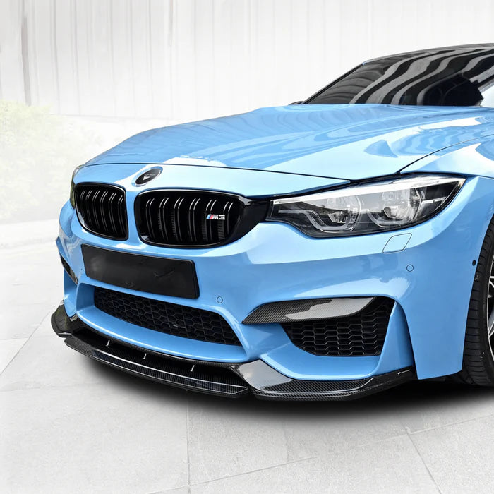 BMW F8X M3 | M4 GTS-V Carbon Fiber Front Spoiler V-Style