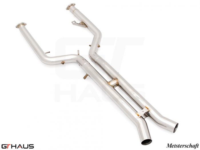 Meisterschaft Full Cat-back LX pipes (Dual 76mm piping) for G80/G82/G83