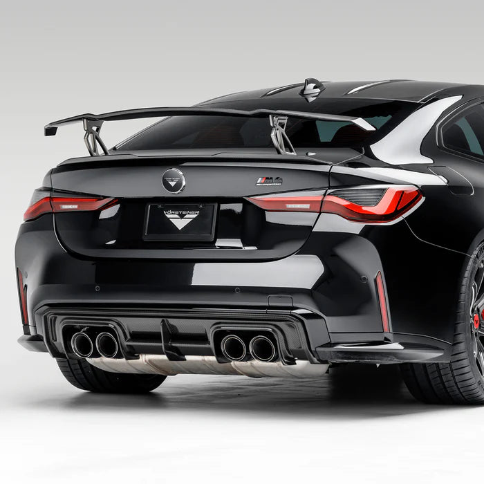 BMW G8X M4 Carbon Fiber Rear Diffuser V-Style