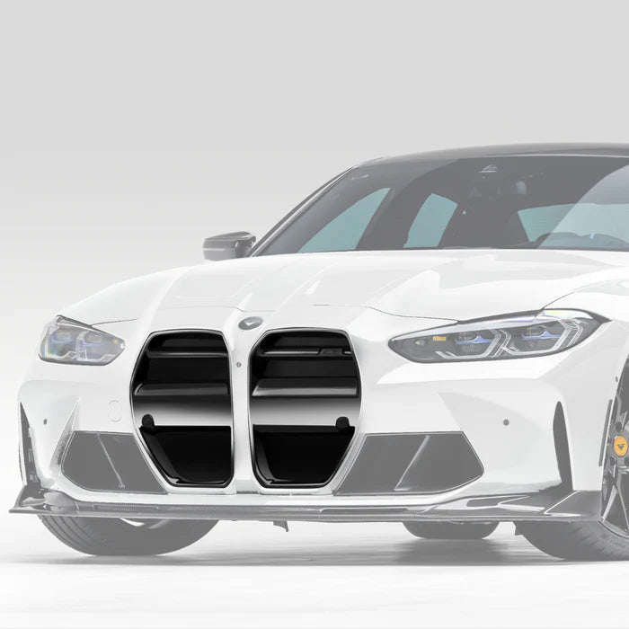 BMW G8X M3 | M4 Gloss Black ABS Front Motorsport Grille V-Style