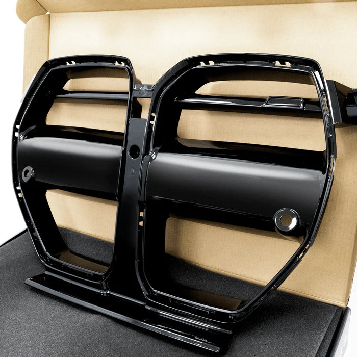 BMW G8X M3 | M4 Gloss Black ABS Front Motorsport Grille V-Style