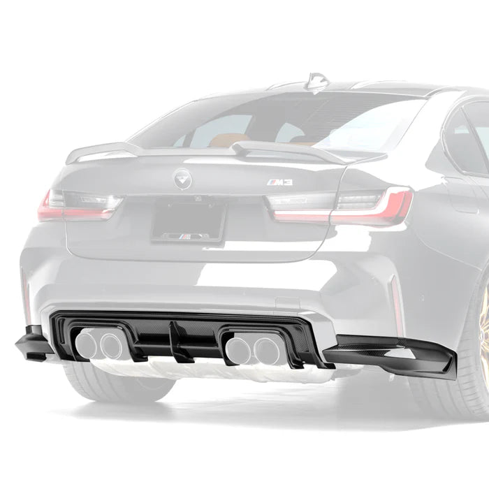 BMW G8X M3 Carbon Fiber Rear Diffuser V-Style