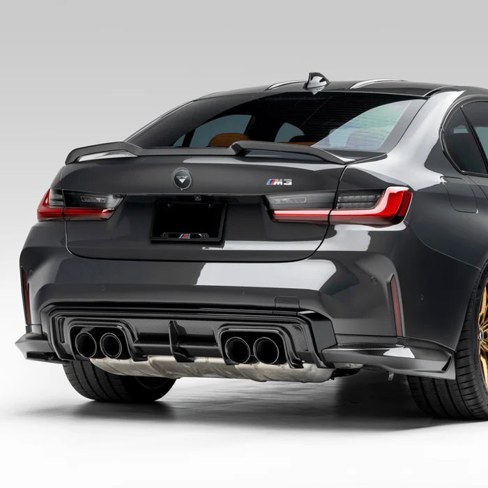BMW G8X M3 Carbon Fiber Rear Diffuser V-Style — Manji
