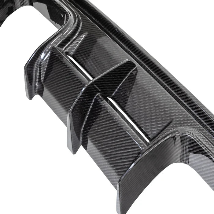 BMW G8X M3 Carbon Fiber Rear Diffuser V-Style