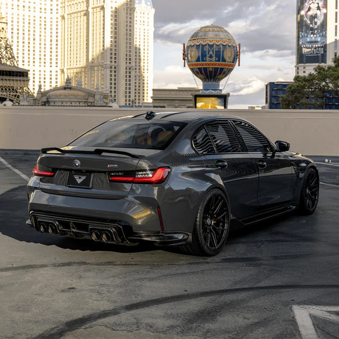 BMW G8X M3 Carbon Fiber Rear Diffuser V-Style