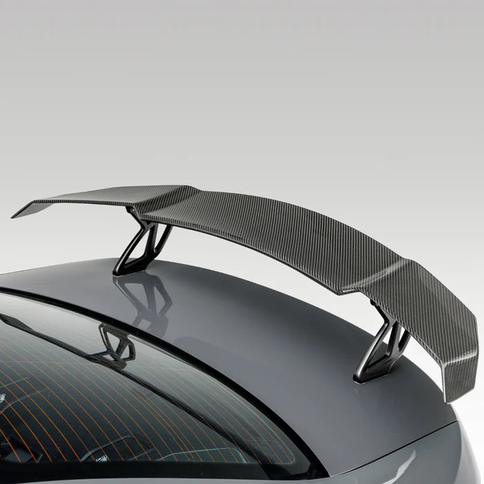 BMW G8X M3 | M4 Carbon Fiber Aero Wing Blade with Matte Black Uprights V-Style