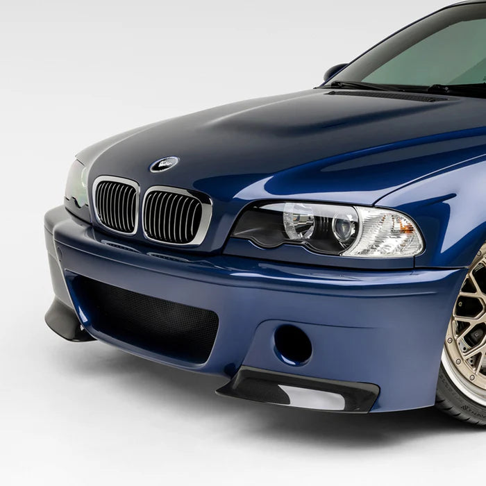 V-CSL 2-Piece Aero Front Bumper Splitters (Replacement of CSL bumper BMV4610 splitters) V-Style