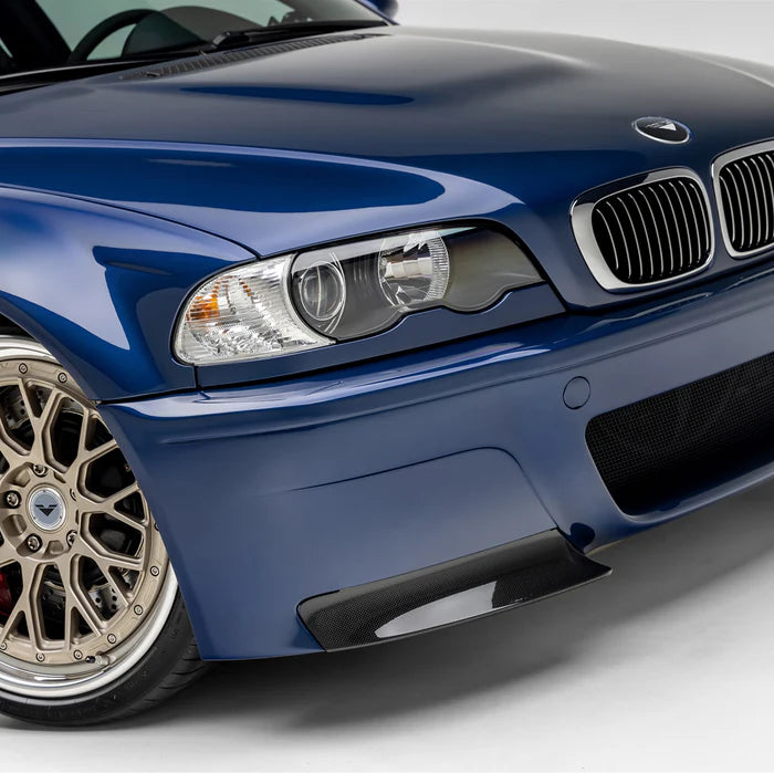 V-CSL 2-Piece Aero Front Bumper Splitters (Replacement of CSL bumper BMV4610 splitters) V-Style