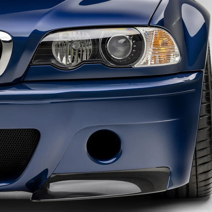 V-CSL 2-Piece Aero Front Bumper Splitters (Replacement of CSL bumper BMV4610 splitters) V-Style