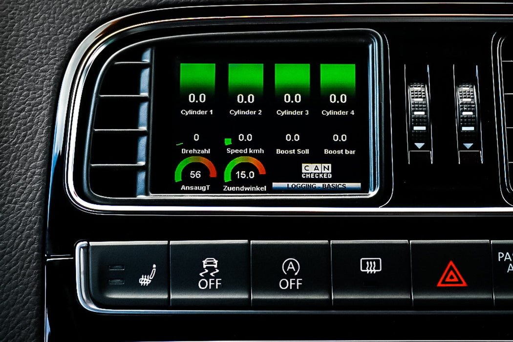 CANchecked VW MK5 Polo GTI MFD32 Multi Function Display | 3.2" Gen2 (LHD)