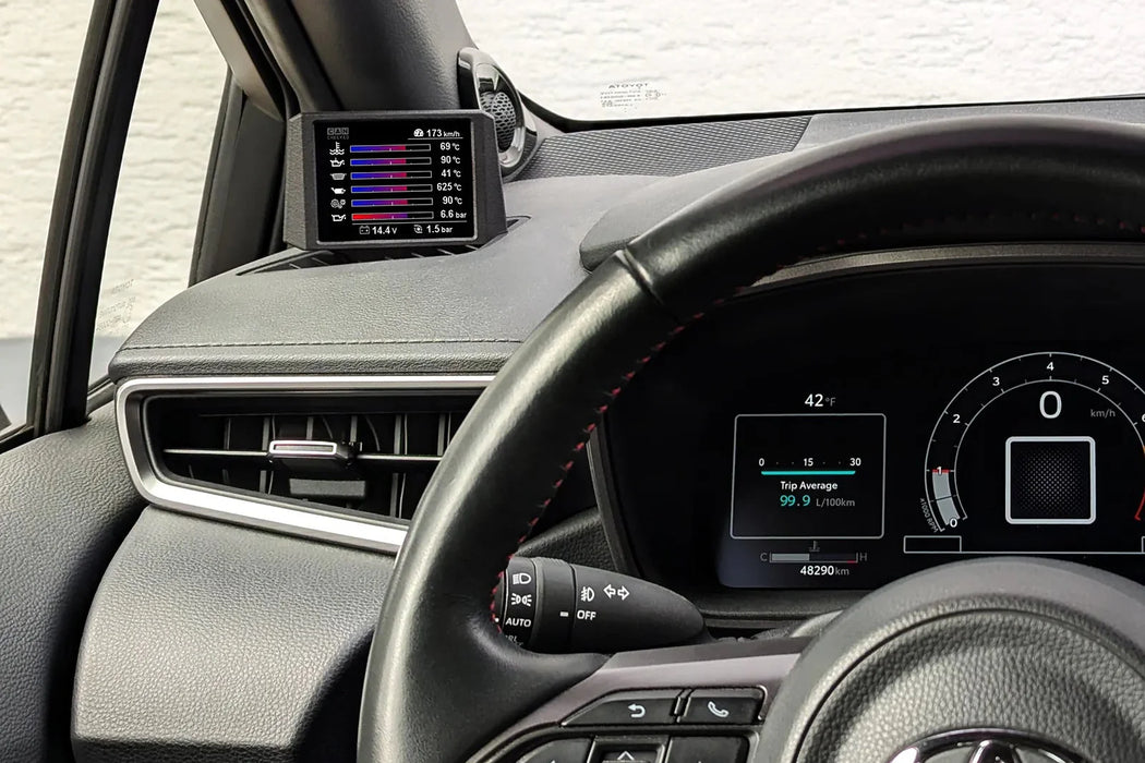 CANchecked Toyota E210 Corolla MFD28 Multi Function Display | 2.8" Gen2 (LHD)