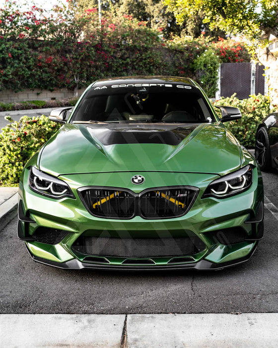 F87 M2/C/CS STYLE CARBON FIBER FRONT LIP