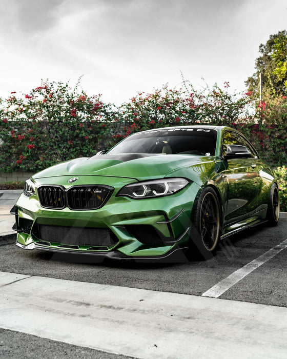 F87 M2/C/CS STYLE CARBON FIBER FRONT LIP