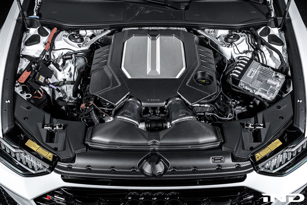 Eventuri Audi C8 RS6 / RS7 Black Carbon Engine Cover