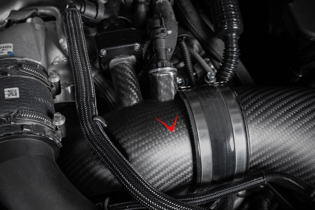 Eventuri BMW G90 / G99 M5 (S68) Carbon Turbo Inlet Set