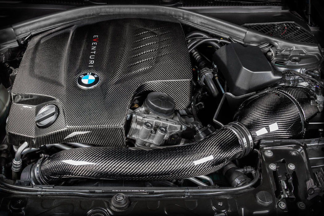 Eventuri BMW F-Chassis N55 Black Carbon Intake System - V2