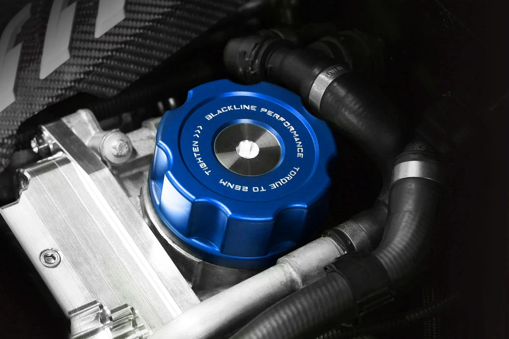 Goldenwrench Blackline Performance BMW M Car F-Chassis Oil Filter Housing Cap