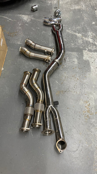 MAD BMW S58 3.5" Fat Boy Downpipes M2/M3/M4 G87/G80/G82/G83