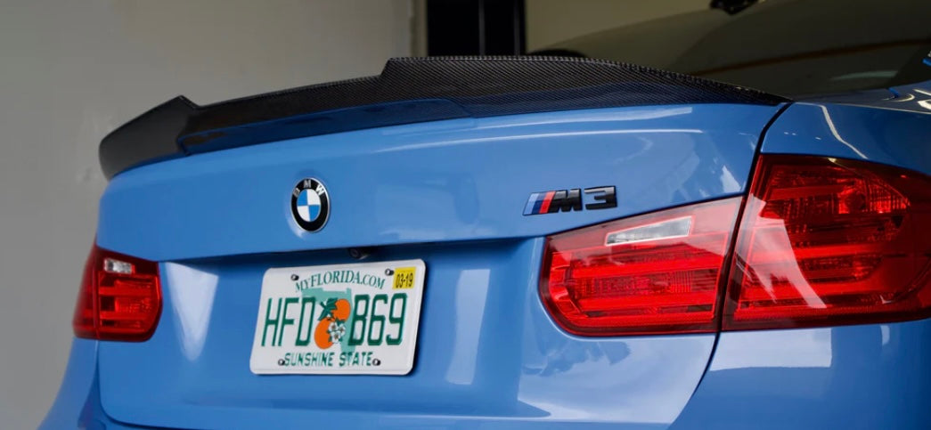 F80/F30 Carbon Fiber High Kick PSM Spoiler V2