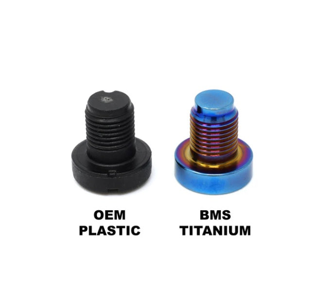 Titanium Coolant Bleeder Screw Upgrade for BMW, MINI, & Supra