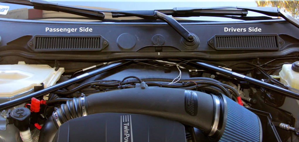 BMS Cowl Filters for BMW E9x E8x & X1