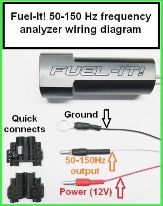 Fuel-It! Universal Bluetooth DIY FLEX FUEL Kit for 5/16" Fuel Lines