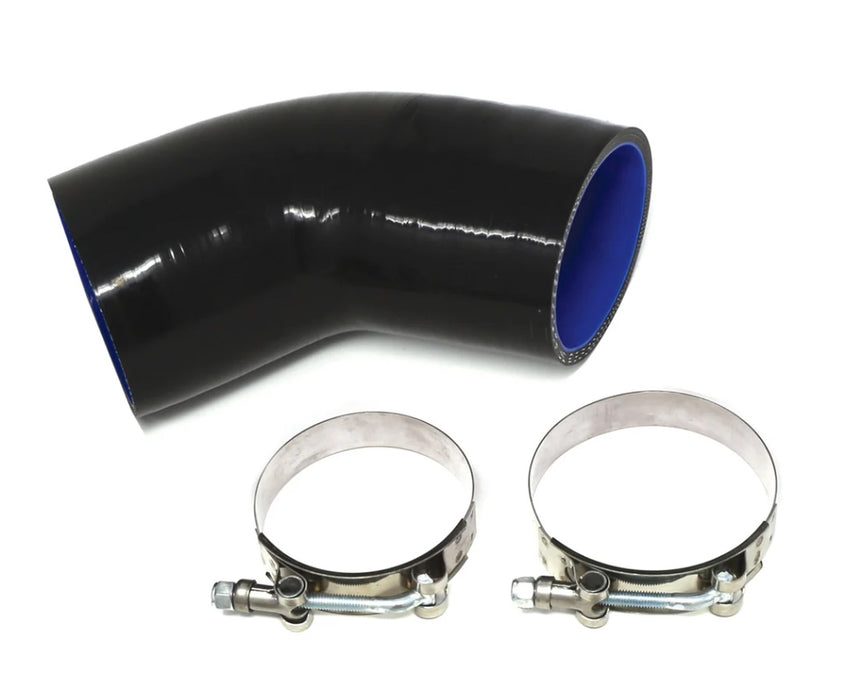 N54 / N55 Silicone Charge Pipe Elbow and 2 Clamps