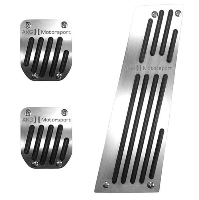 BMW Pedal Set, Stainless Steel – E30, E36, E46, E82, E90, E92, Z3, Z4